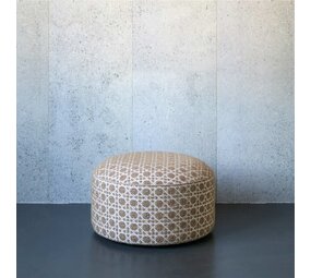 Evolution 21 Cannage Sable | Pouf Scott