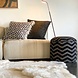 Evolution 21 Toscane Noir | Pouf Scott Evolution 21 Toscane Noir | Pouf Scott