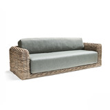 GOMMAIRE - Organic Living - Design Furniture Sofa Doran | CL Rattan + Cushion GOMMAIRE - Organic Living - Design Furniture Sofa Doran | CL Rattan + Cushion