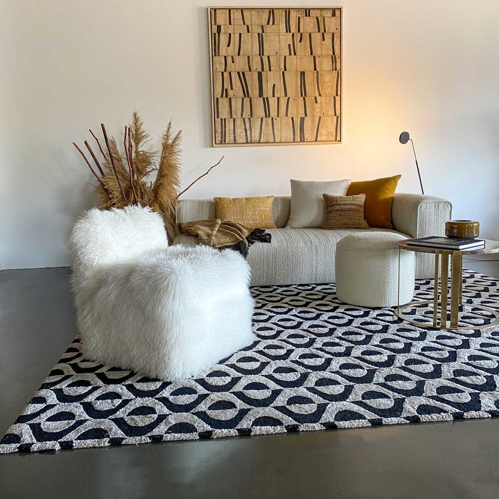 Evolution 21 Mongolia Fur White | Chair Venice Evolution 21 Mongolia Fur White | Chair Venice