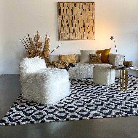 Evolution 21 Mongolia Fur White | Chair Venice Evolution 21 Mongolia Fur White | Chair Venice