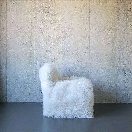 Evolution 21 Mongolia Fur White | Chair Venice Evolution 21 Mongolia Fur White | Chair Venice