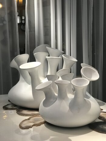 POLDR Design Jelly Vase | Matt White POLDR Design Jelly Vase | Matt White