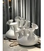 POLDR Design Vase Jelly | Blanc mat