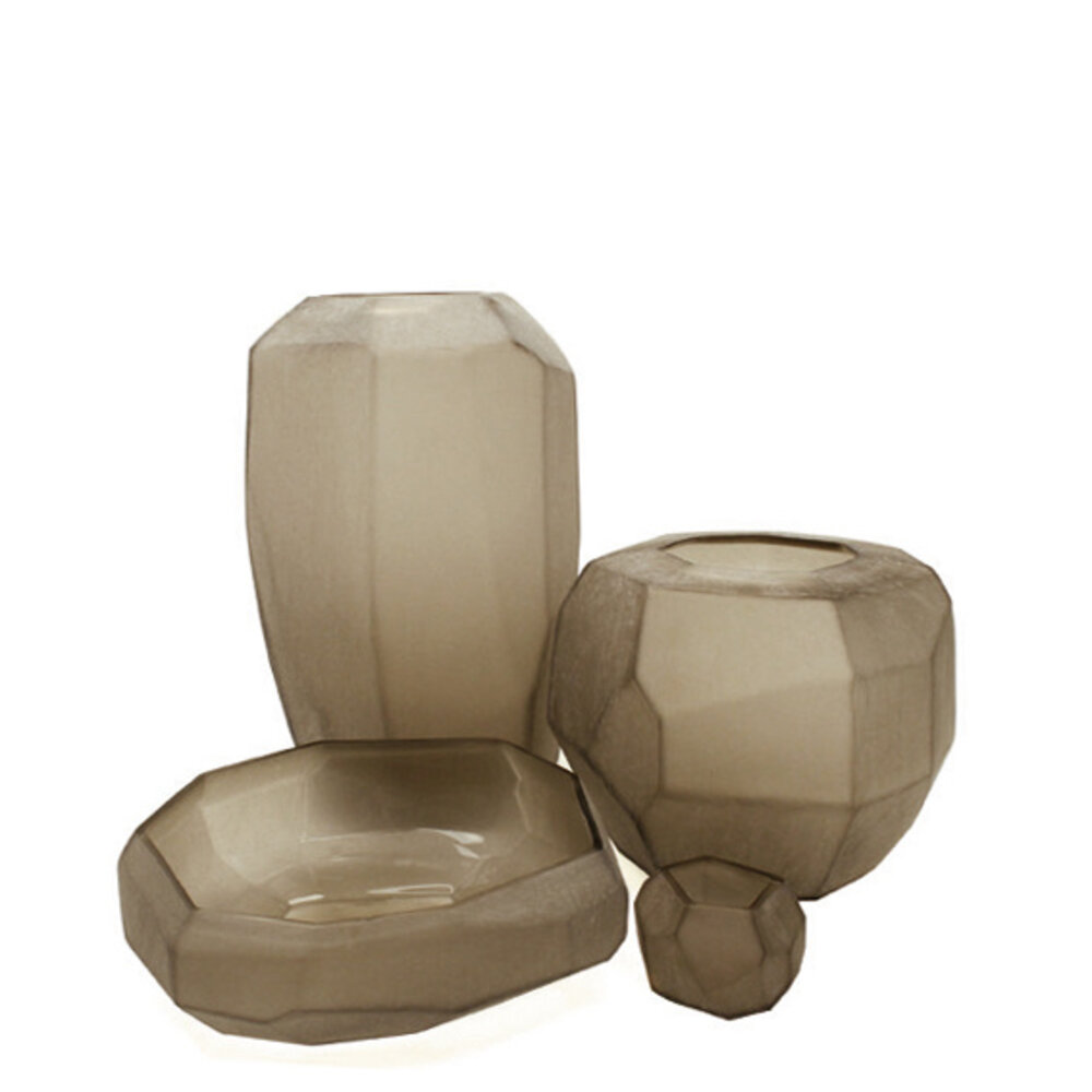 Guaxs Vaas Cubistic Tall | Smokegrey Guaxs Vaas Cubistic Tall | Smokegrey