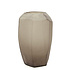 GUAXS Vase Kubistisch Hoch | Rauchgrau