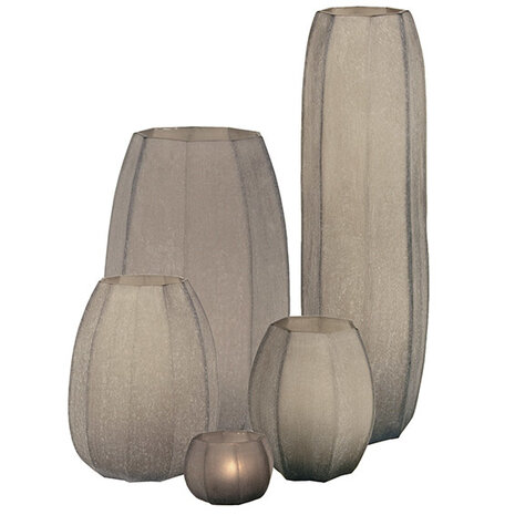 Vase Koonam XL | smoke grey - NU PUUR & GROEN B.V.