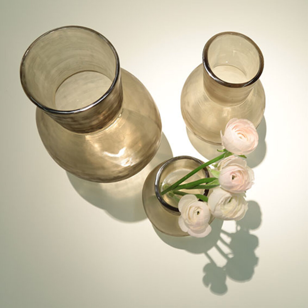 Guaxs Yeola Vase M | Røkgrå