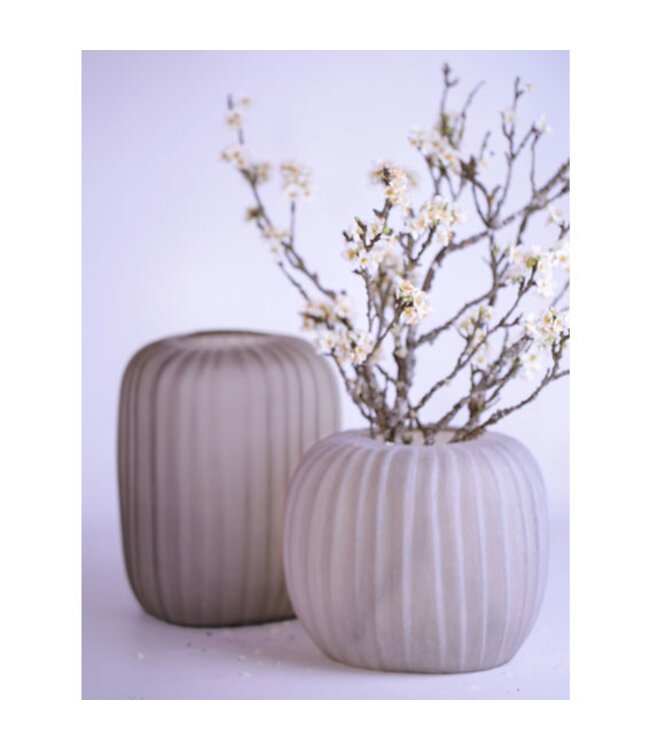 Guaxs Vase Manakara Grand | Gris fumé
