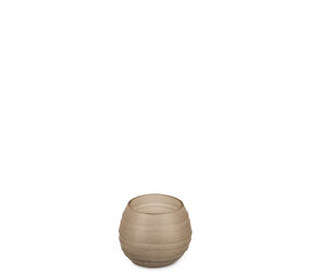 Guaxs GUAXS Tealight Holder Belly | Smokegrey