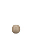 Guaxs Portacandele a forma di pancia | Grigio fumo