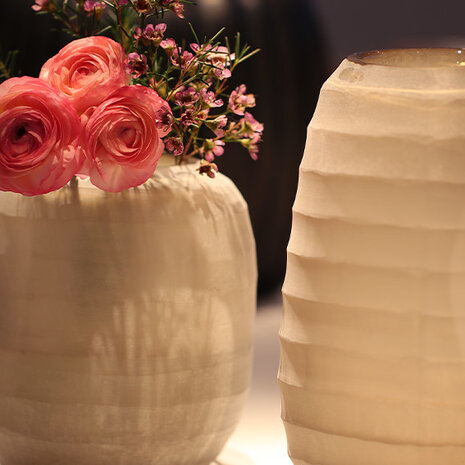 Guaxs Vase Belly L | Gris fumé