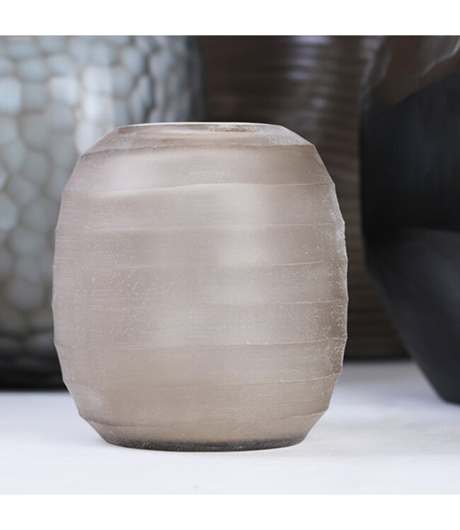 Guaxs Vase Belly L | Smokegrey
