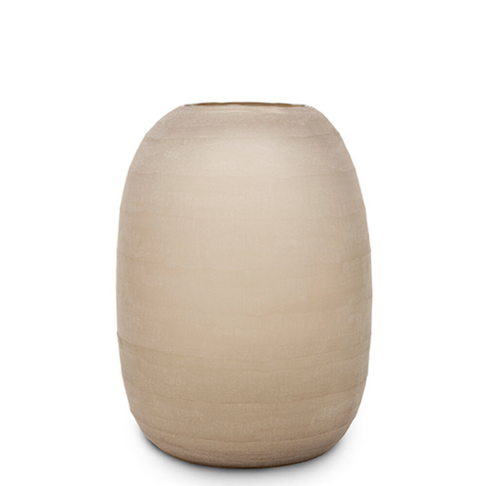 Guaxs Vase Smokegrey 美品 GUAXS Clemente Round Vase Indigo & Smokegrey - Decor House