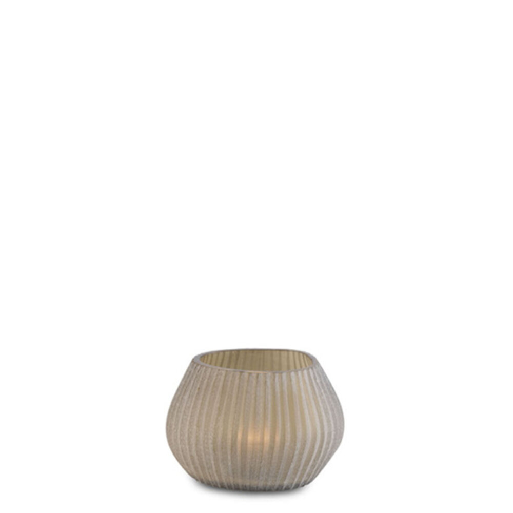 Tea light holder Nagaa | Smokegray - NU PUUR & GROEN B.V.