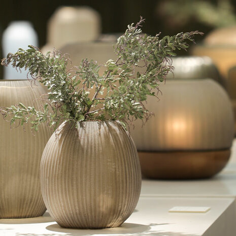 Guaxs Vase Nagaa M | Gris fumé
