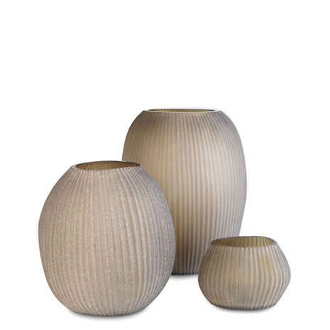 Guaxs Vase Nagaa L | Gris fumé