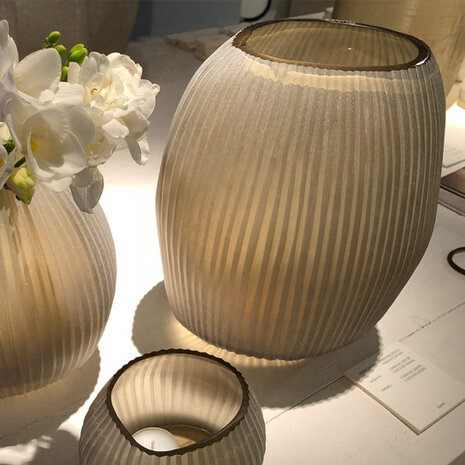 Guaxs Vase Nagaa L | gris fumée Guaxs Vase Nagaa L | gris fumée