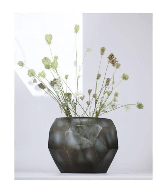 Guaxs Vaas Cubistic Round | Indigo / Smokegrey
