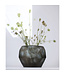Guaxs Vase Cubistic Round | Indigo / Smoke gray