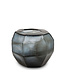 Guaxs GUAXS Vase Cubistic Round | Indigo / Smoke gray