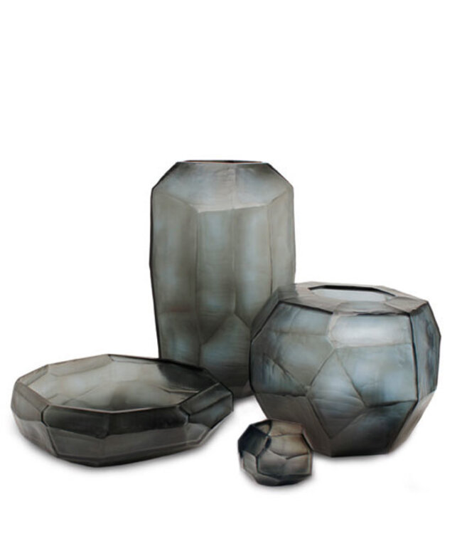 Guaxs Vaas Cubistic Round | Indigo / Smokegrey