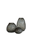 Guaxs Vase Otavalo Small | Indigo / Smoke gray