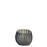 Guaxs Portacandele Manakara | Indaco / Grigio fumo