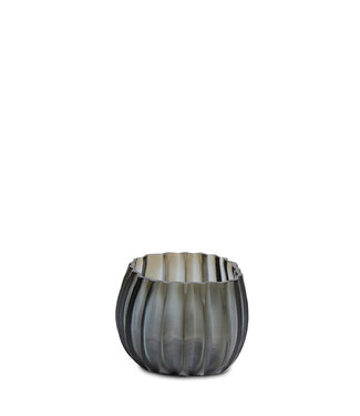 Guaxs GUAXS Waxinelichthouder Manakara | Indigo / Smokegrey