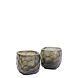 Guaxs Yava Tealight Holder | Indigo / Smoke Grey