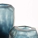 Guaxs Vaas Cubistic Round | Ocean Blue / Indigo Guaxs Vaas Cubistic Round | Ocean Blue / Indigo