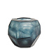 Vase kubistisch rund | Ozeanblau / Indigo Vase kubistisch rund | Ozeanblau / Indigo