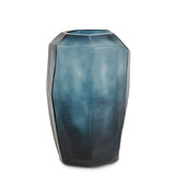 Guaxs Vase Cubistic Tall | Ocean Blue / Indigo Guaxs Vase Cubistic Tall | Ocean Blue / Indigo
