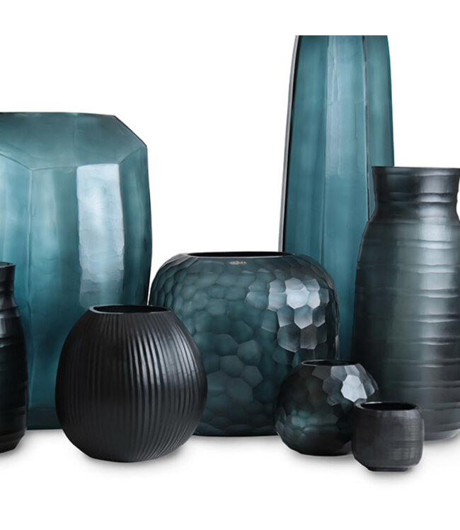 Guaxs Vase Somba L | Ocean Blue/Indigo