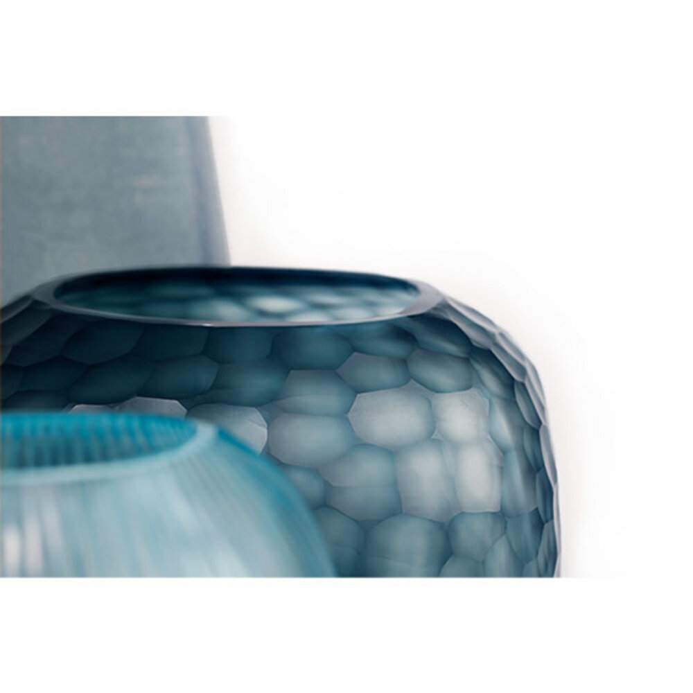 Guaxs Vase Somba M | Bleu océan/indigo