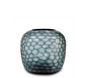 Guaxs GUAXS Vase Somba M | Bleu océan/indigo