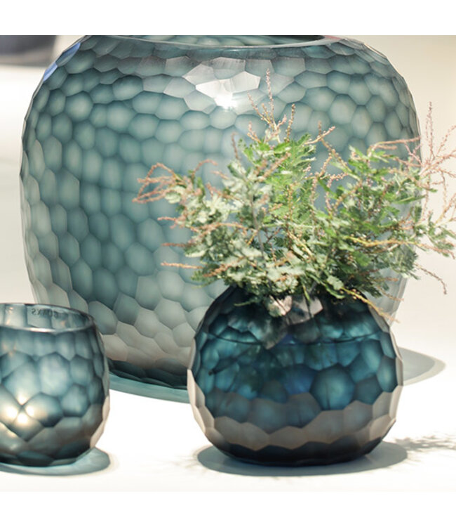 Guaxs Vase Somba S | Havblått/Indigo