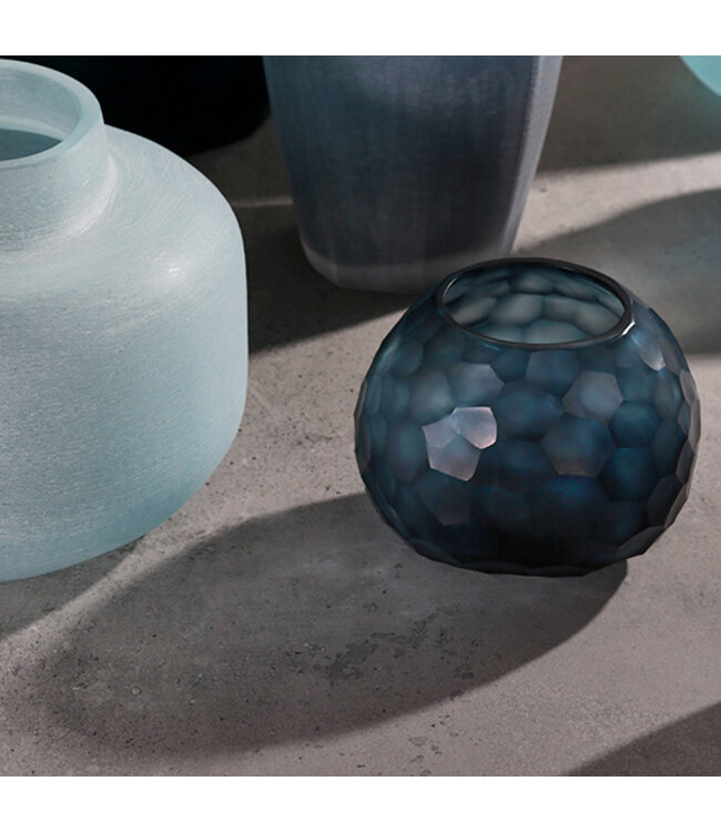 Guaxs Vase Somba S | Bleu océan/indigo