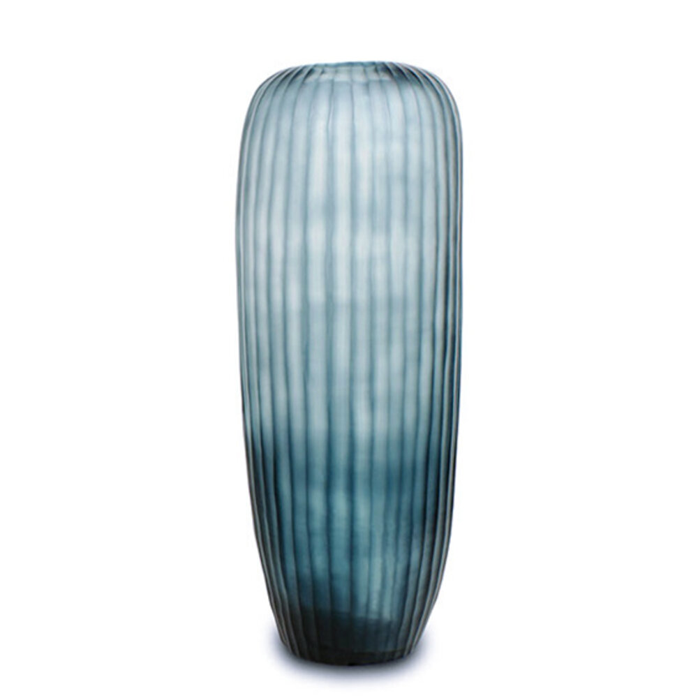Guaxs Vase Gobi High | Bleu océan/Indigo