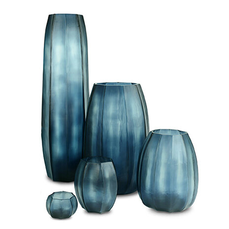 Guaxs Vase Koonam S | Havblå/Indigo