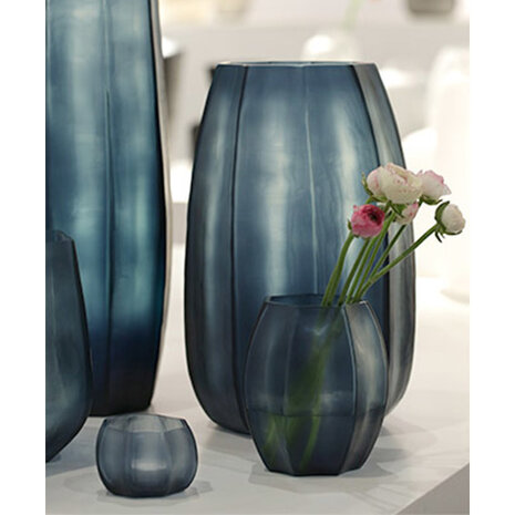 Guaxs Vase Koonam S | Ocean Blue / Indigo Guaxs Vase Koonam S | Ocean Blue / Indigo