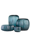 Guaxs Vase Manakara Rund | Havblått/Indigo