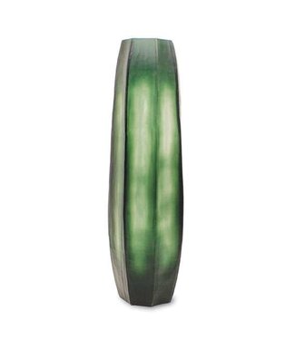 Guaxs GUAXS Vase Koonam Tall | Light Steel Gray / Black Steel Grey