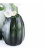 Guaxs Vase Koonam M | Lys stålgrå / Svart stålgrå