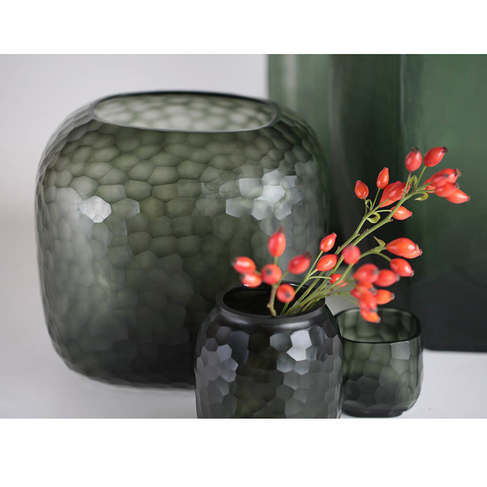 Guaxs Vaso Somba L | Grigio acciaio chiaro / Grigio acciaio nero Guaxs Vaso Somba L | Grigio acciaio chiaro / Grigio acciaio nero