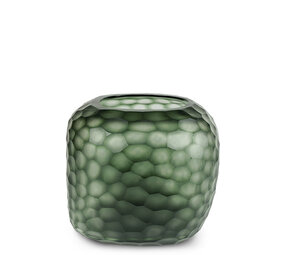 Guaxs GUAXS Vase Somba L | Hellstahlgrau / Schwarzstahlgrau