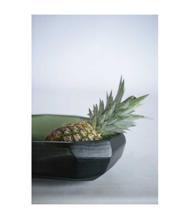 Guaxs Cubistic Bowl | Black Steelgrey