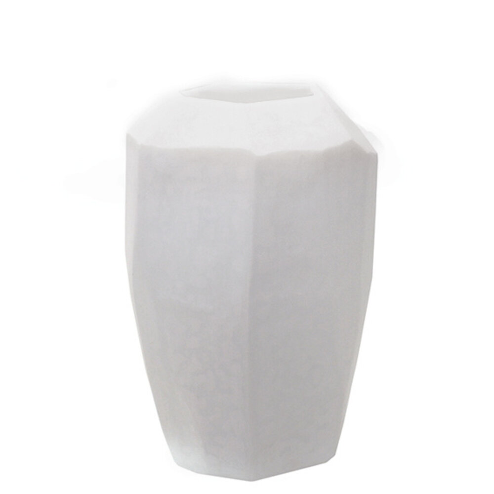 Guaxs Hohe kubistische Vase | Opal