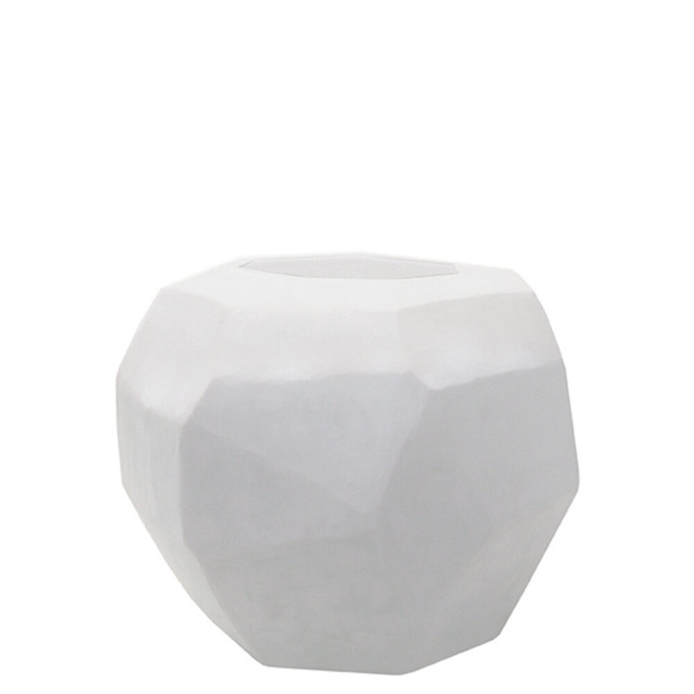Guaxs Vase kubistisch rund | Opal Guaxs Vase kubistisch rund | Opal