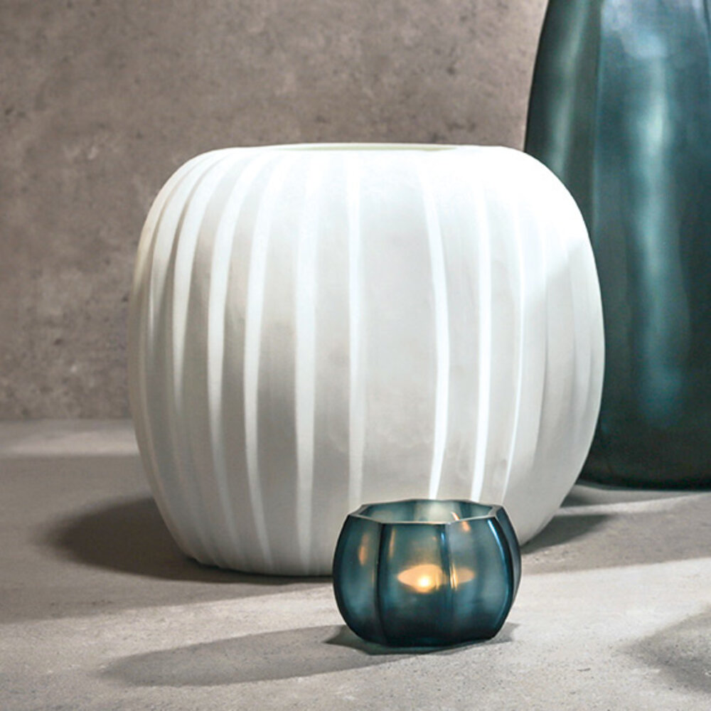 Guaxs Manakara rund vase | Opal
